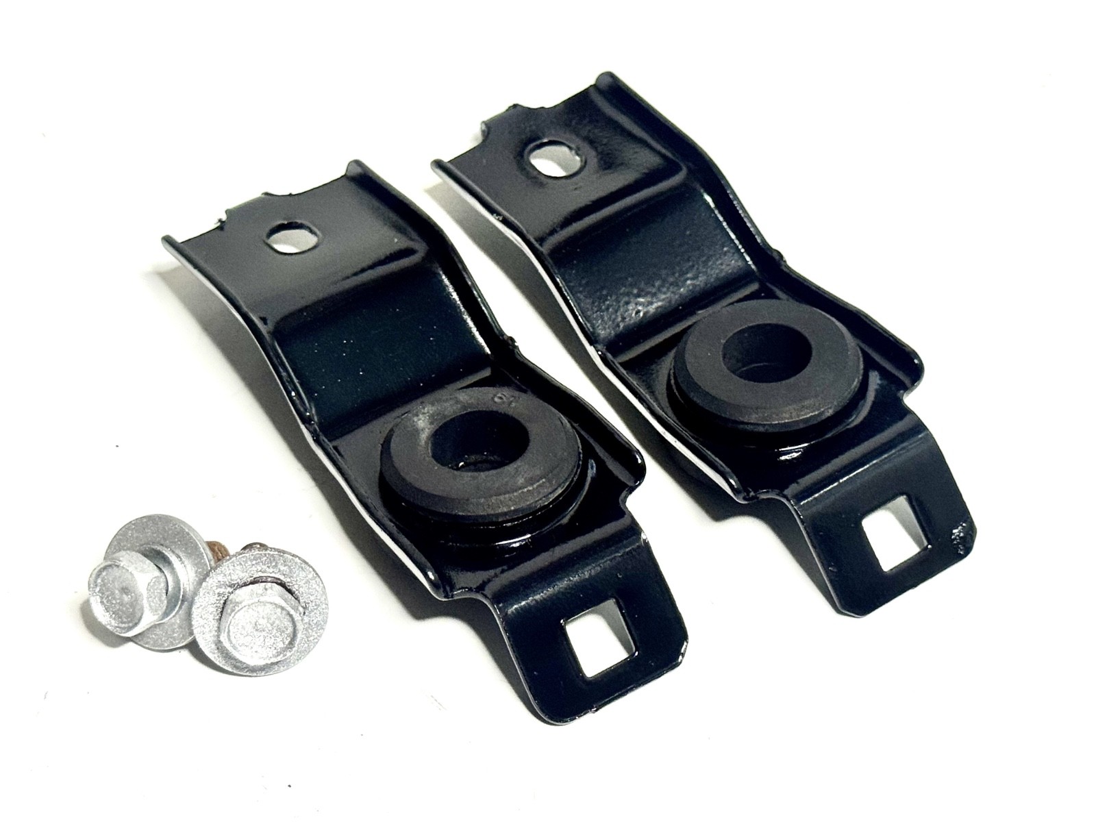 90-01 Acura Integra Radiator Top Mount Bracket Set Pair DA DC OEM
