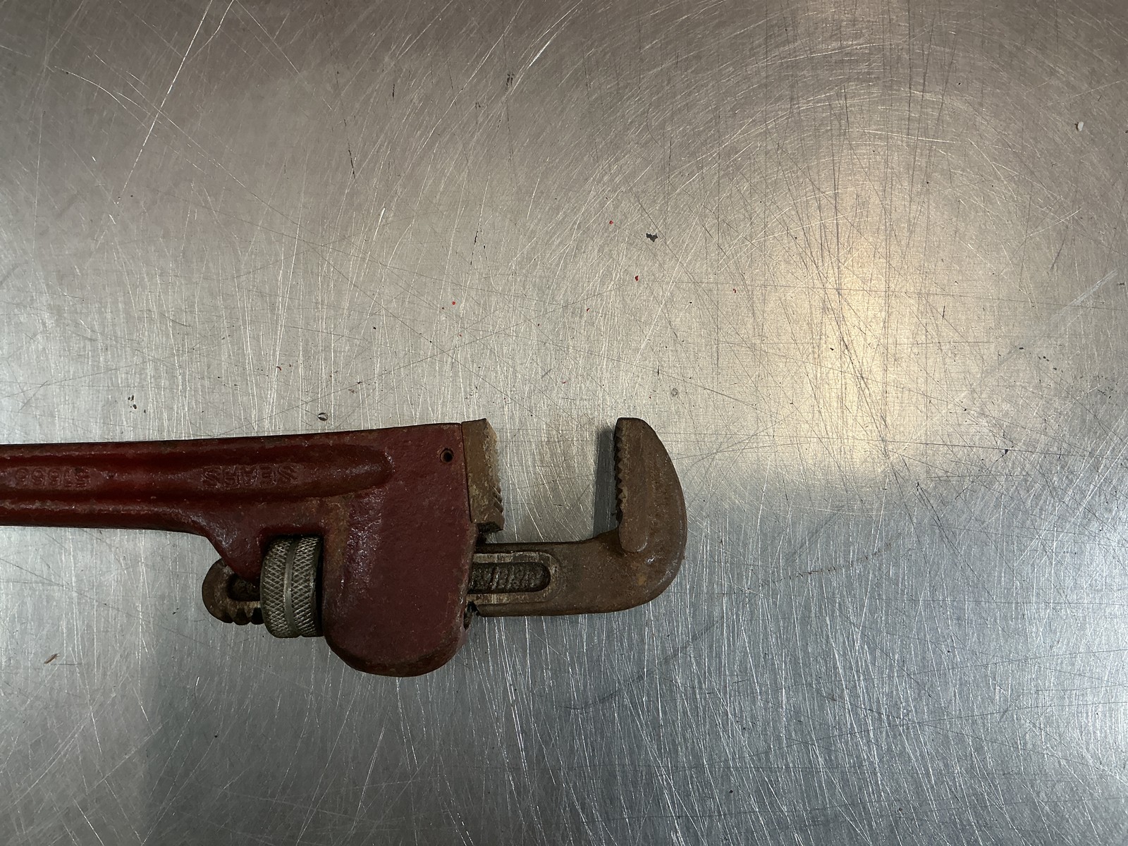 Sears Heavy Duty Pipe Wrench 51666 10”