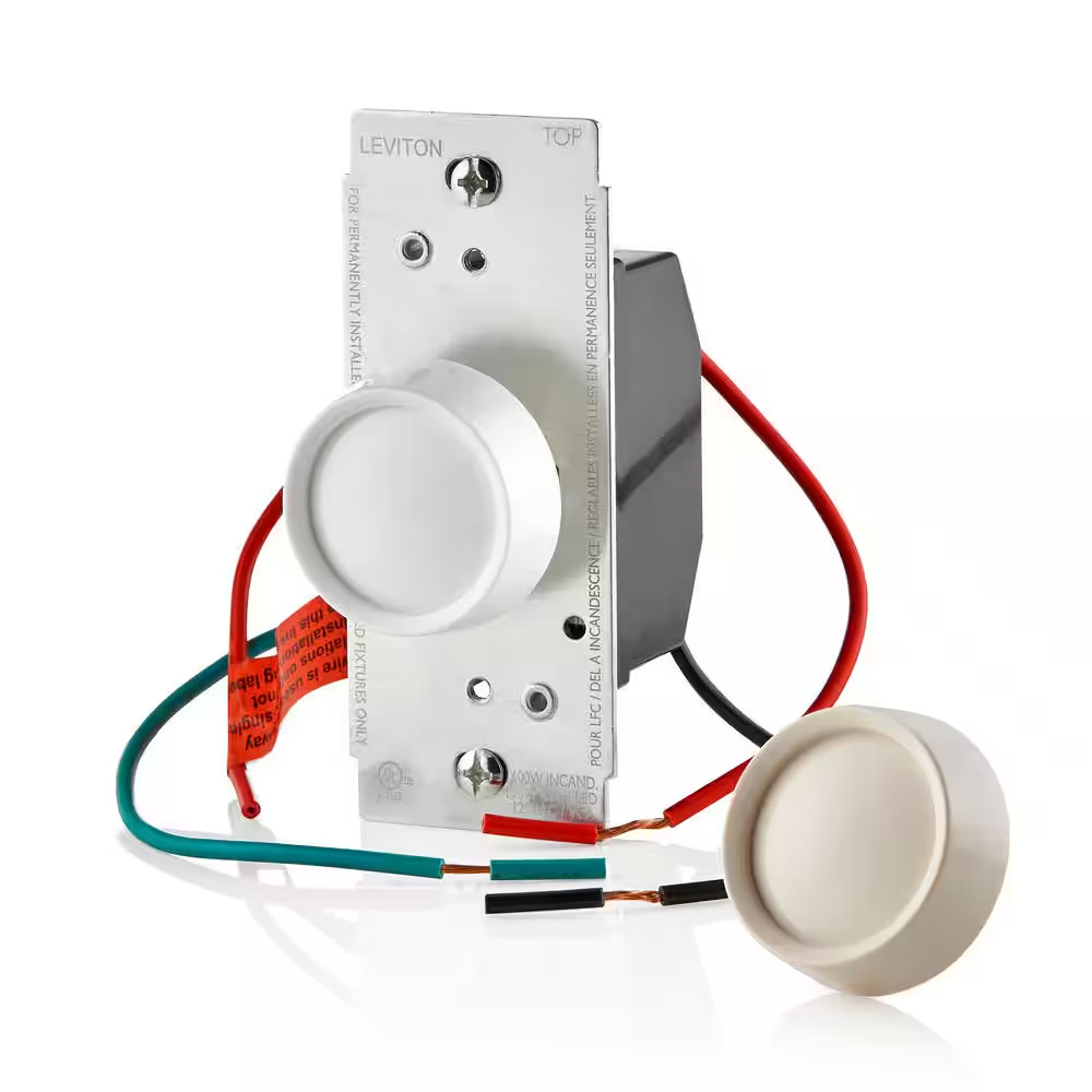Trimatron Rotary Dimmer Switch for Dimmable LED, Halogen and Incandescent Bulbs