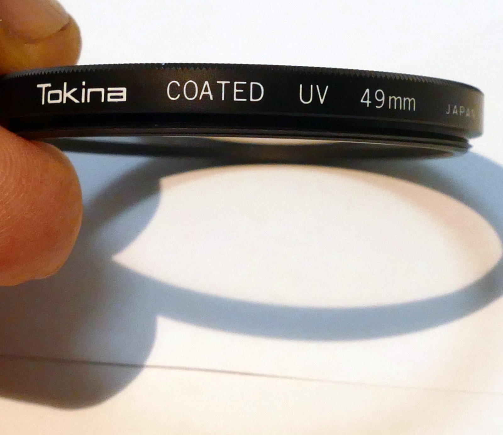 Tokina Coated UV 49mm Lens Filter made in Japan