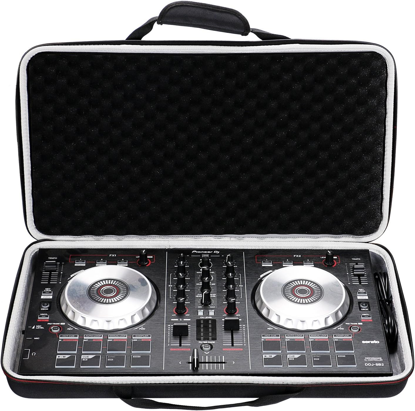Case for Pioneer DJ DDJ-400 / DDJ-SB3 (DDJ-SB3-N) / DDJ-SB2 or Portable 2-Channe