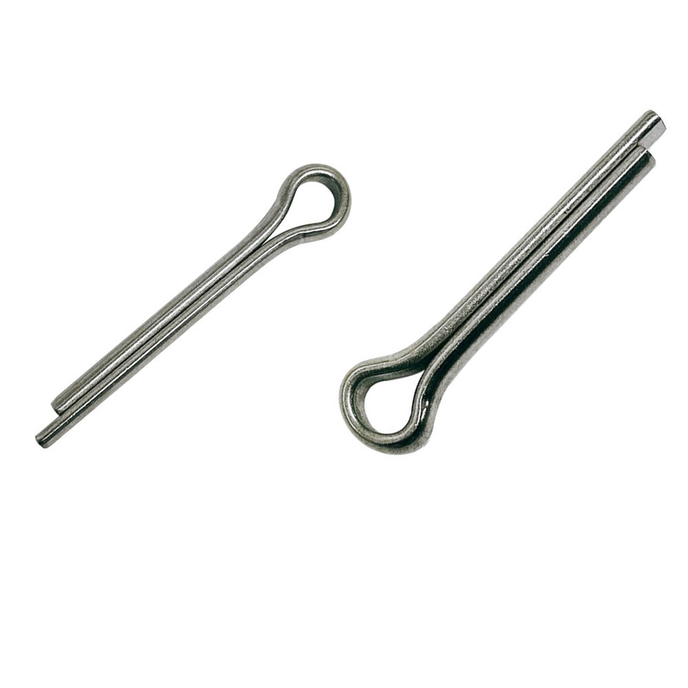 T316 Stainless Steel Cotter Pins Split Pin Hardware 1/8" x 3/4", 10 Pcs