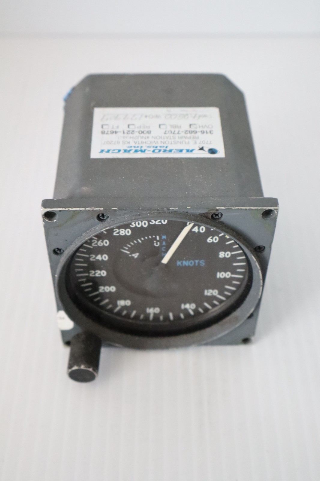 Aircraft Mach Airspeed Indicator
