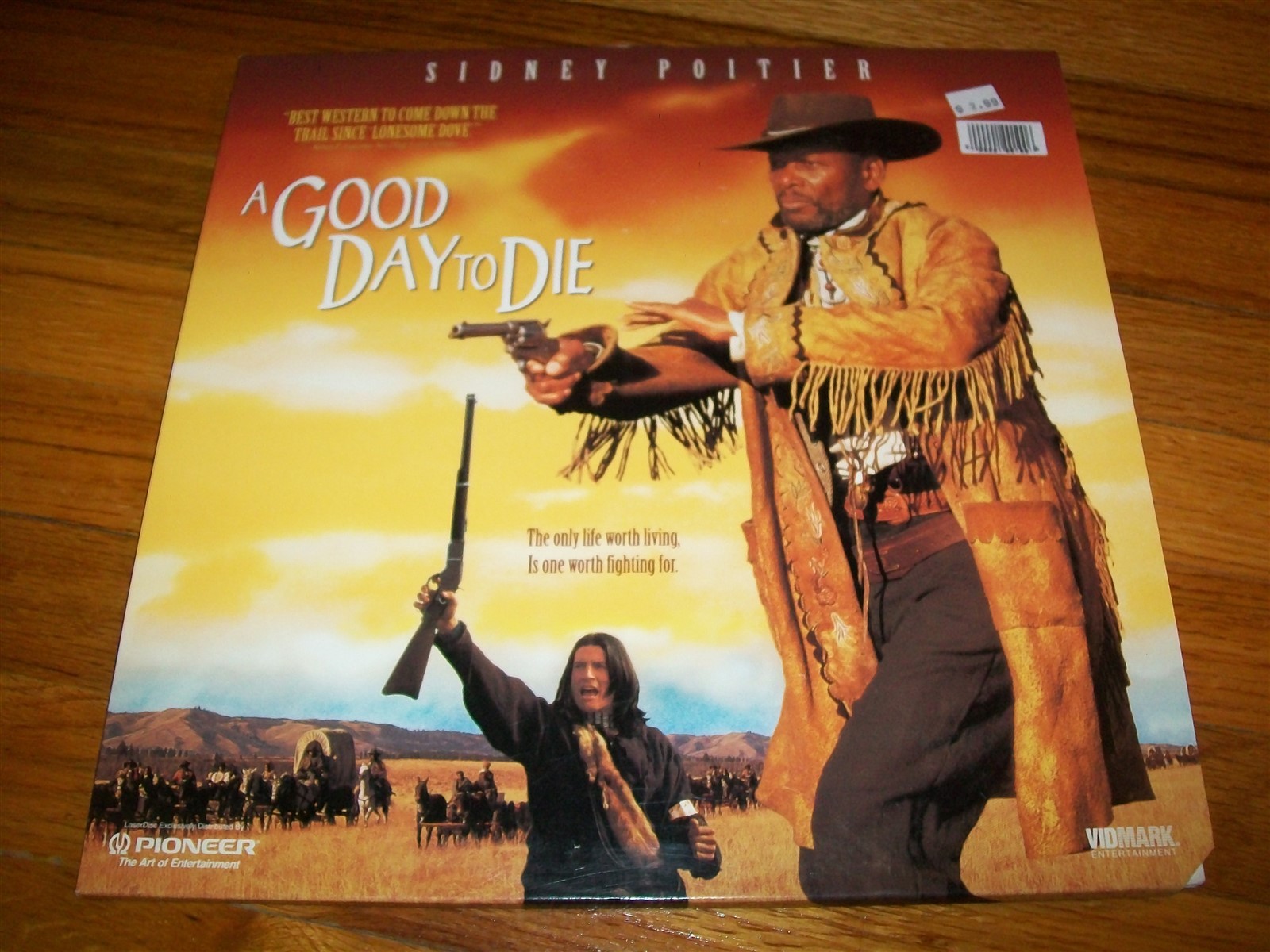 A GOOD DAY TO DIE 2-Laserdisc LD VERY GOOD CONDITION VERY RARE SIDNEY POITIER!