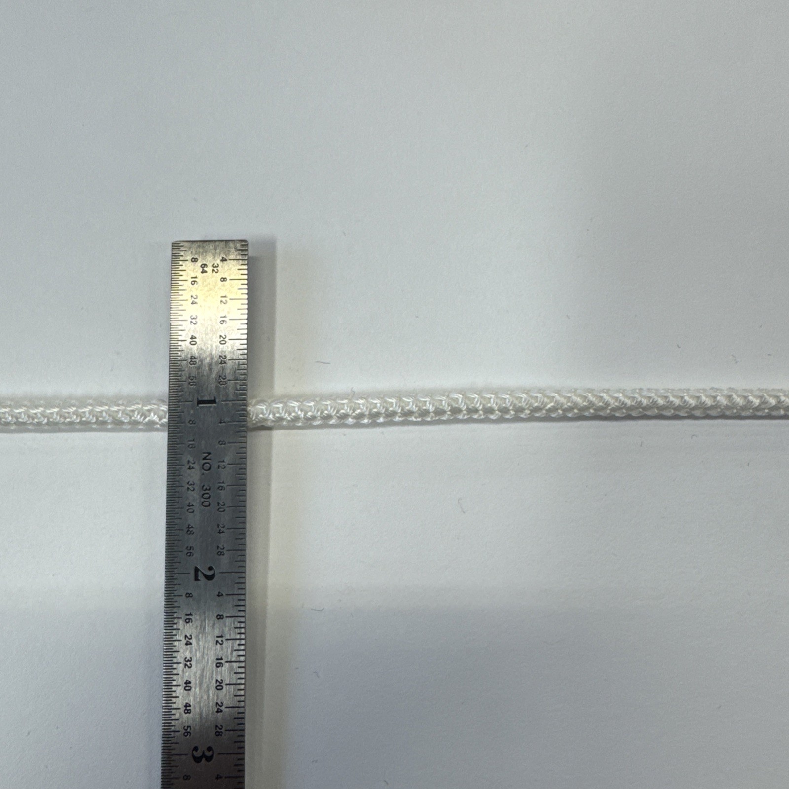 A. H. Rice  - Approx 1/4” Wide White Cord. 90+ Yards.  Made In The USA