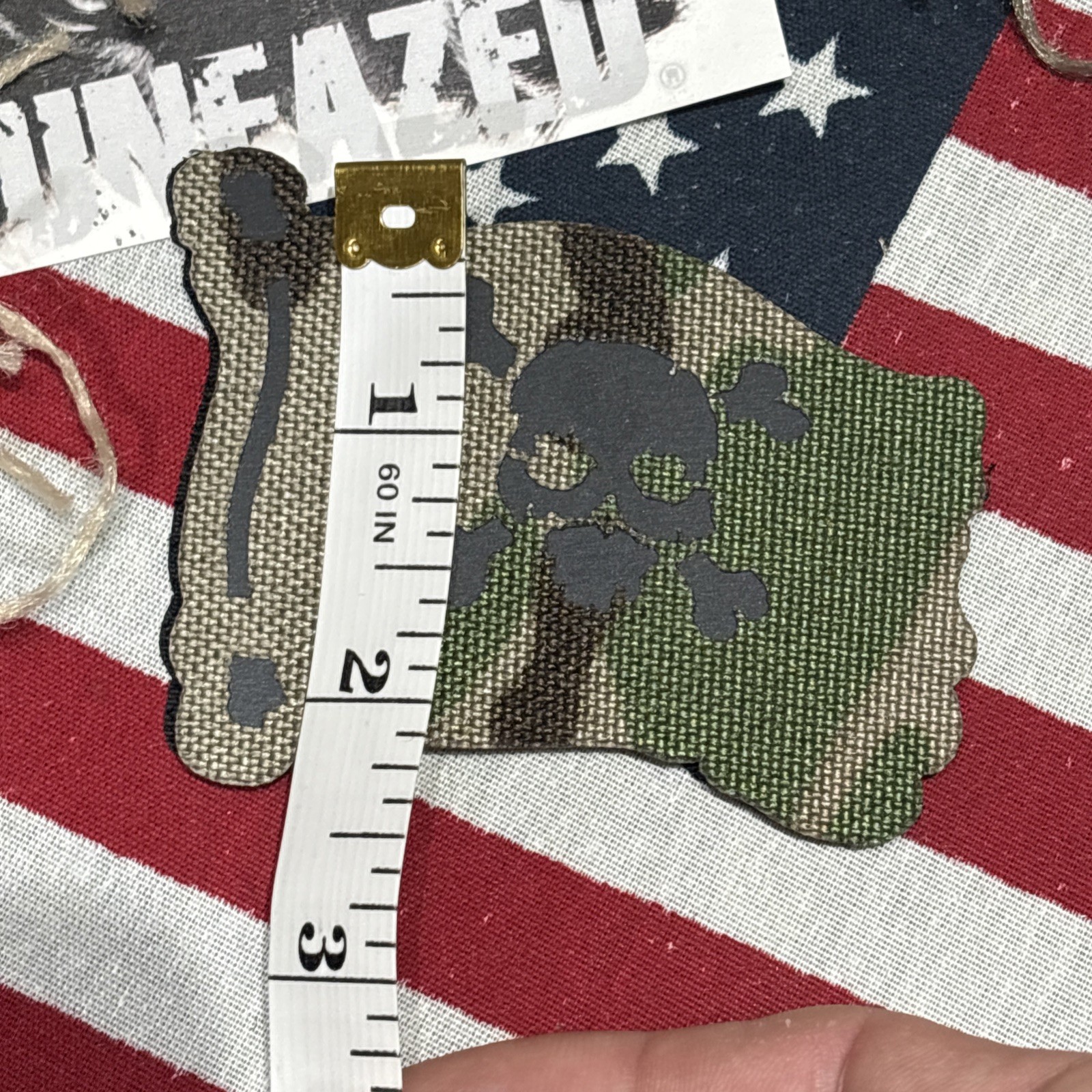 Pirate Flag IR Reflective Multicam Tactical Hook Loop Patch High Quality ~2x3”