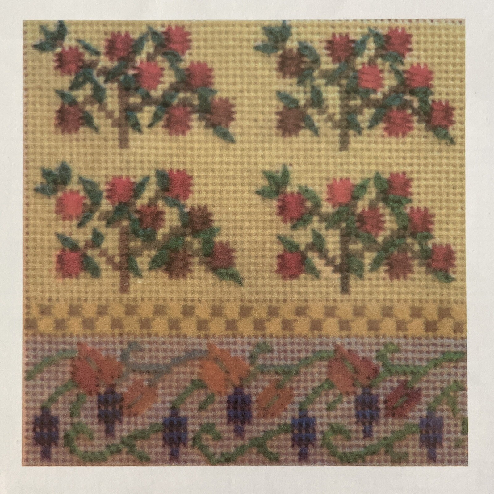 The Caron Collection Mini Apple Orchard Needlework Pattern by Lois Caron Kit