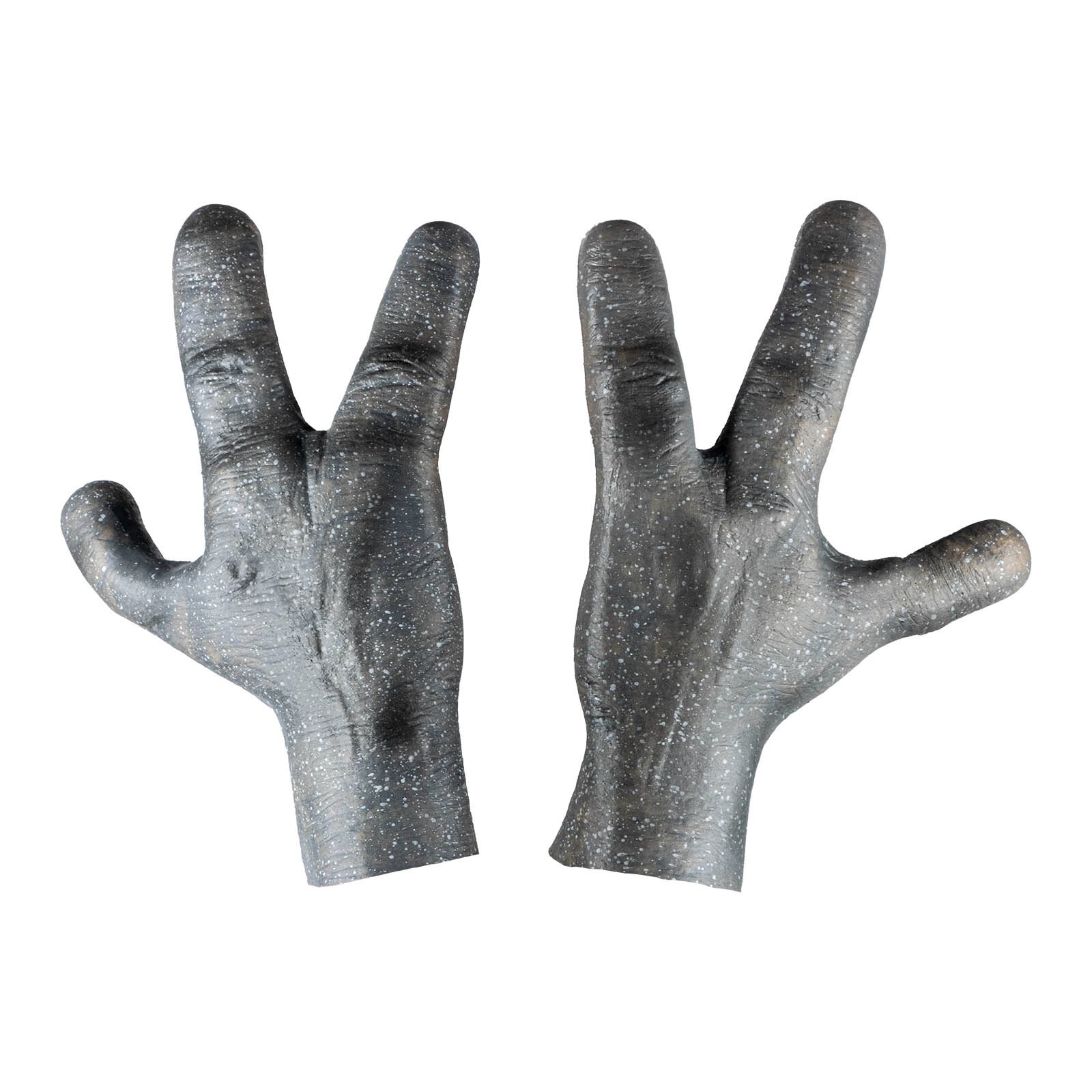Ghoulish Productions Alien Adult Gray Latex Hands Halloween Accessory