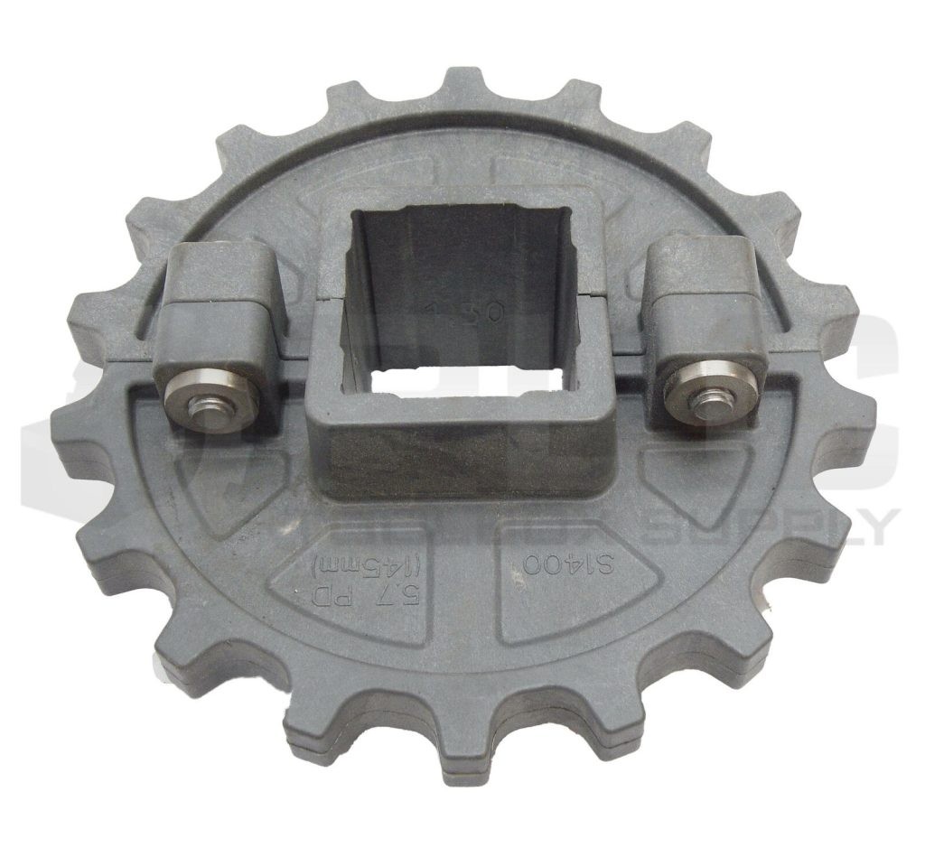 NEW INTRALOX S1400 SPROCKET 5.7 PD 18 TEETH 1.5" SQ SPLIT BORE