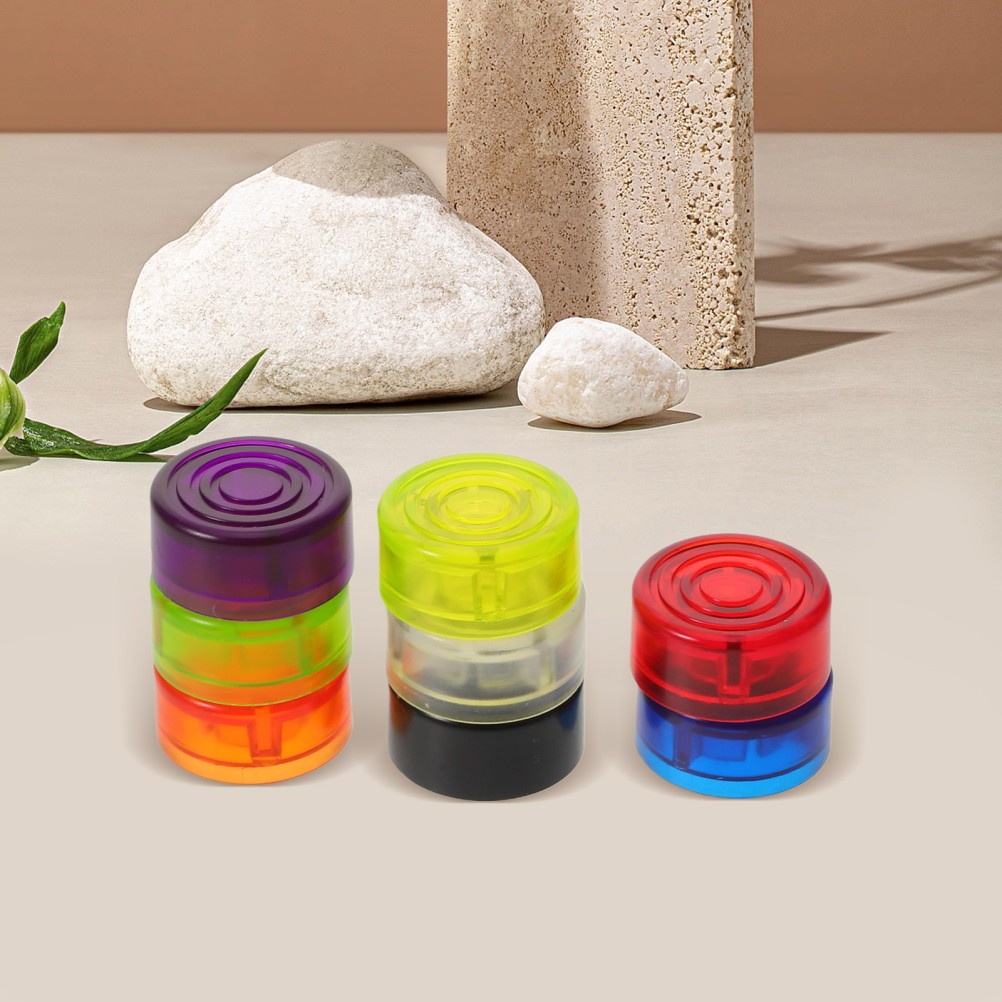 16Pcs Plastic Push Button Caps for Guitar Pedal Footswitch Durable and Colorful