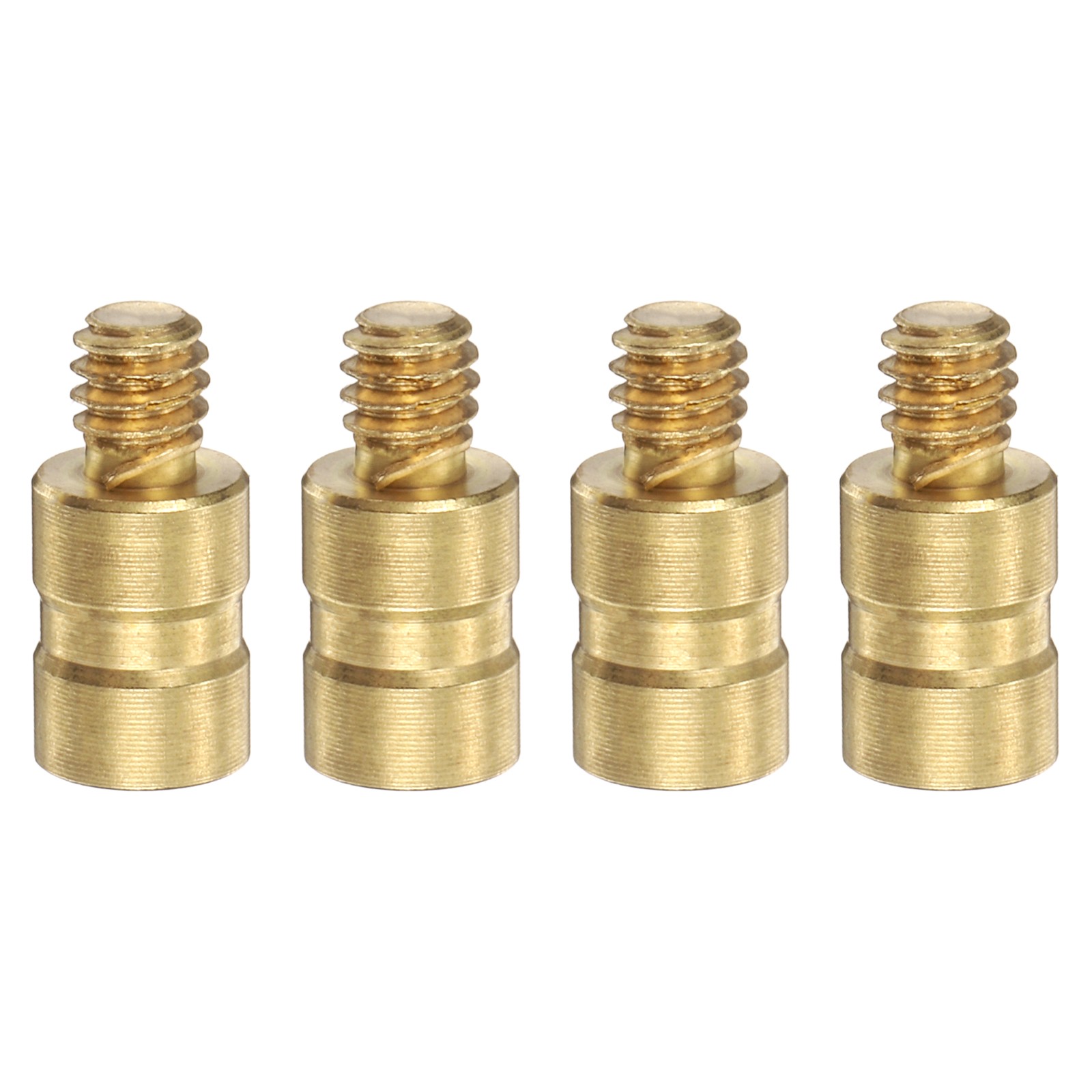 25 Grain Arrow Insert for 6.2mm/0.244"Carbon Arrow, 4 Pack & Brass