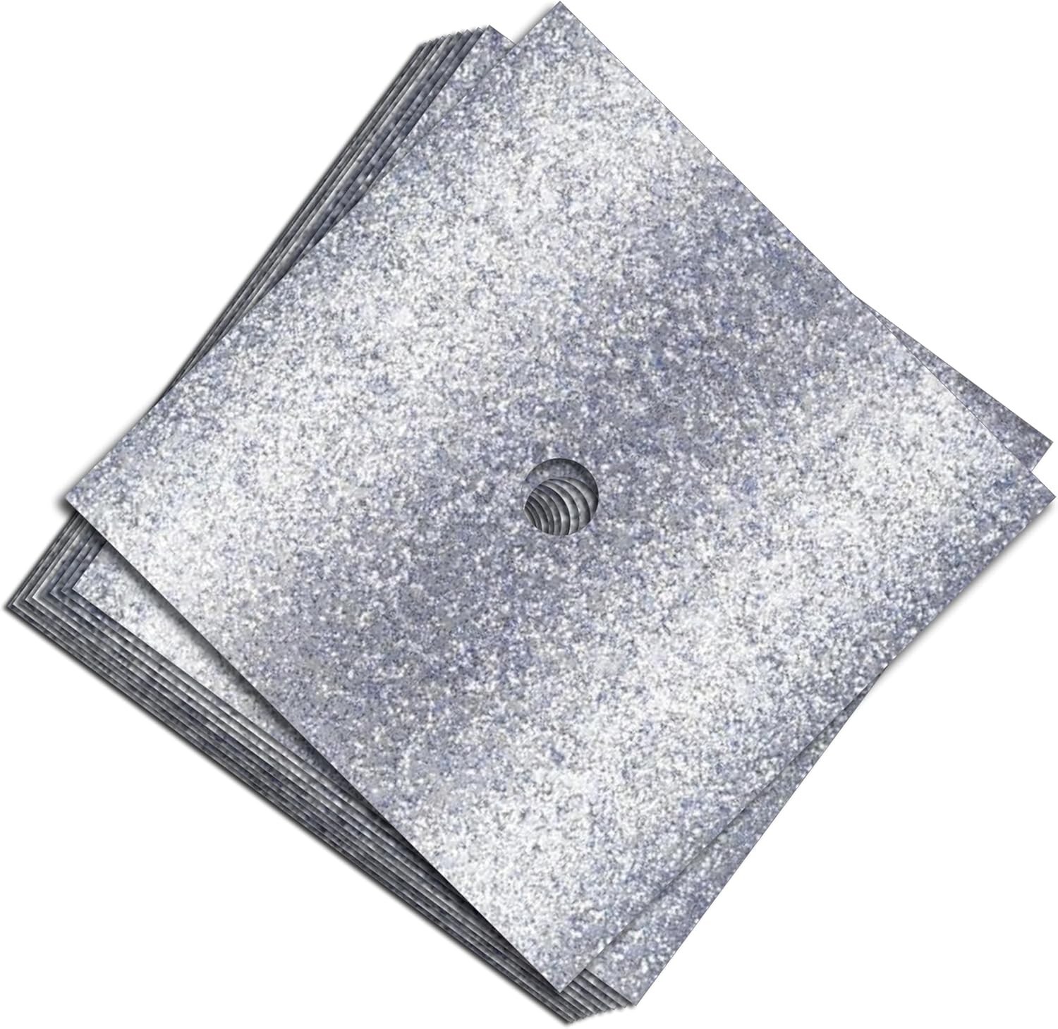 Glitter Heavyweight Premium Construction Paper for Grad Caps 4 Sheets DIY Gra...