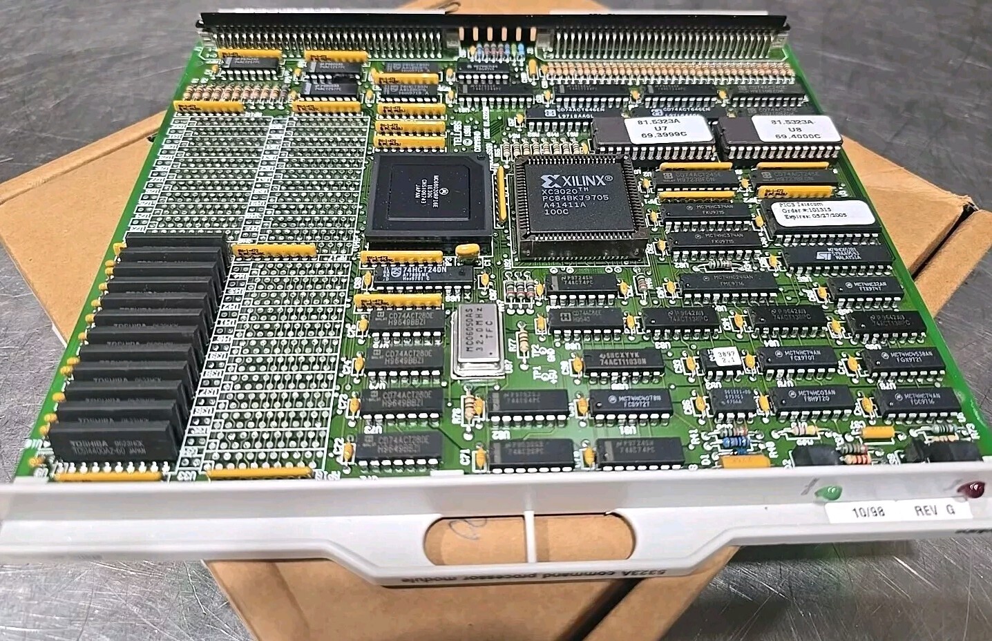 TELLABS 5323A COMMAND PROCESSOR MODULE 81.5323A