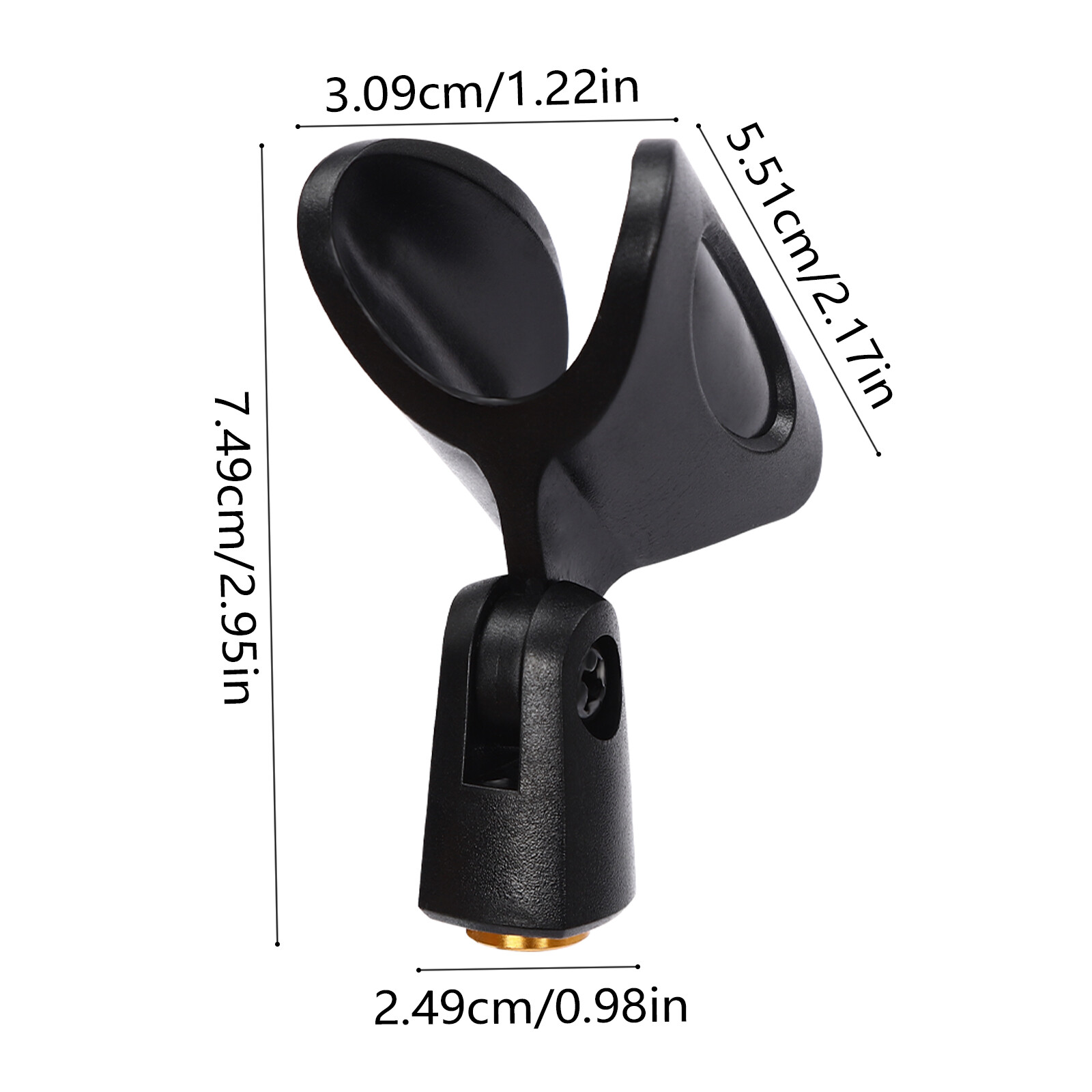 Microphone Clips Microphone Mic Clip Holders Universal Microphone Clip Holder US