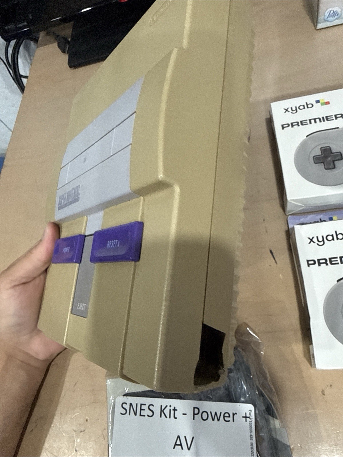 Nintendo SNES Home Console Bundle - Tested - 2 Controllers