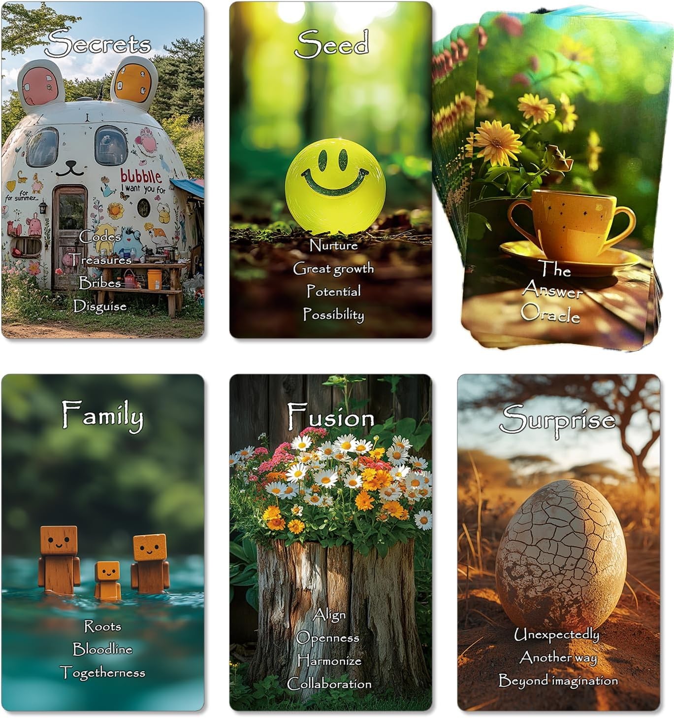 Intuition Oracle Cards Deck, A 78-Card Deck for Clarifying and Single Draws...