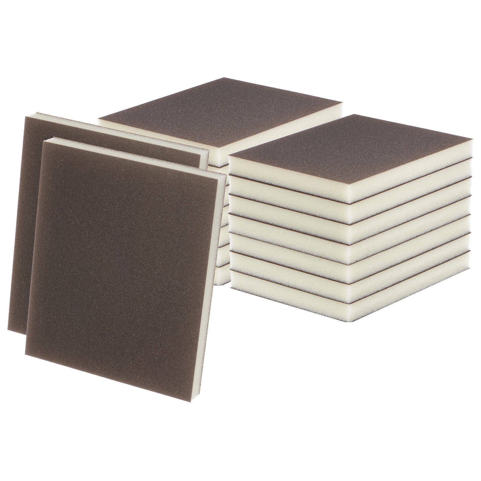 16pcs Superfine Sanding Sponge Blocks 800-1000 Grit Sanding Block, 120x100x12mm