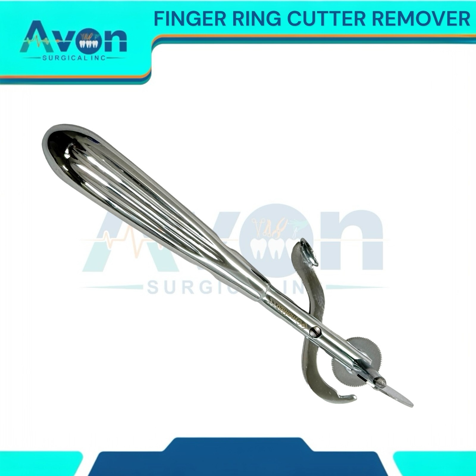 EMT EMS 6In Finger Ring Cutting Device with Manual Rotating Blade - Jewelry Cut
