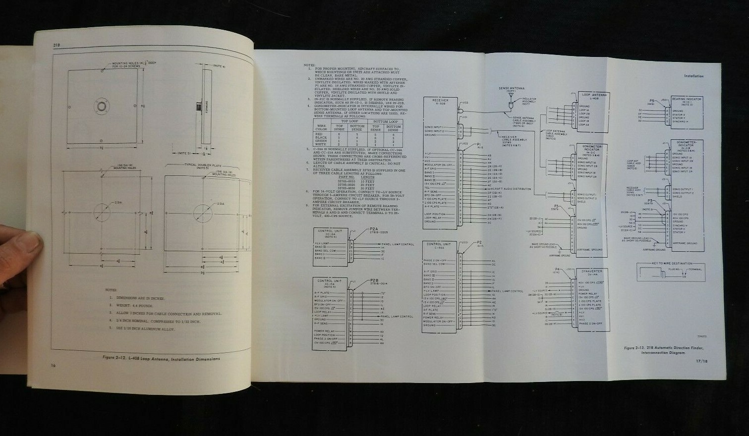 1965-66 CESSNA 800 ADF AUTOMATIC DIRECTION FINDER FIXED LOOP SERVICE PART MANUAL