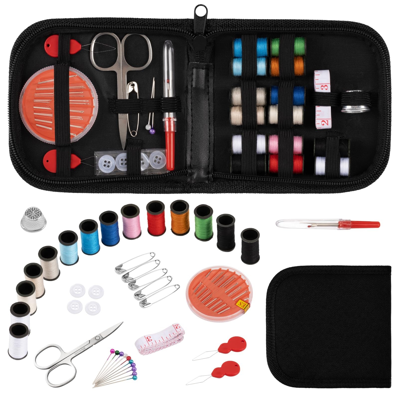 Amrules Sewing Kit for Adults,Emergency Small Mini Supplies for...