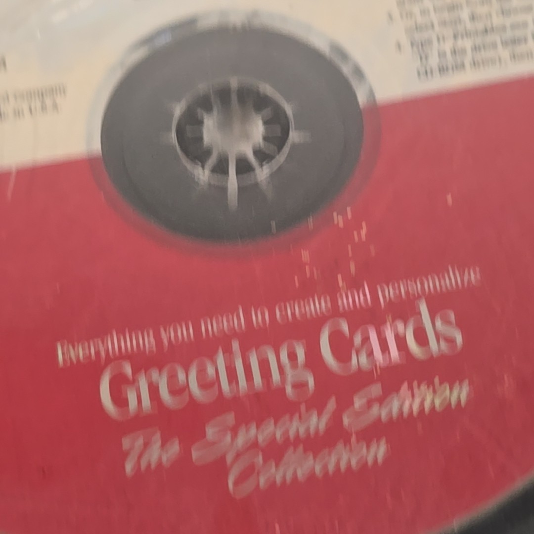 HP Printable Expressions Special Edition Collection Greeting Card Maker CD