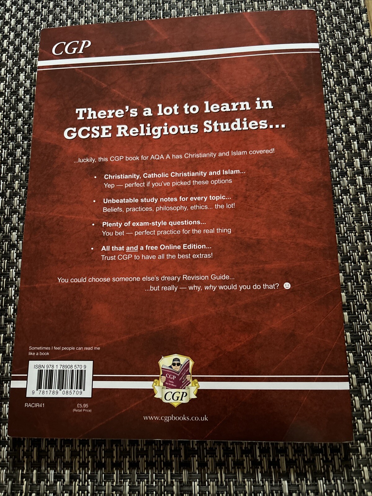 CGP GCSE AQA A RELIGIOUS STUDIES REVISION GUIDE - Christianity & Islam
