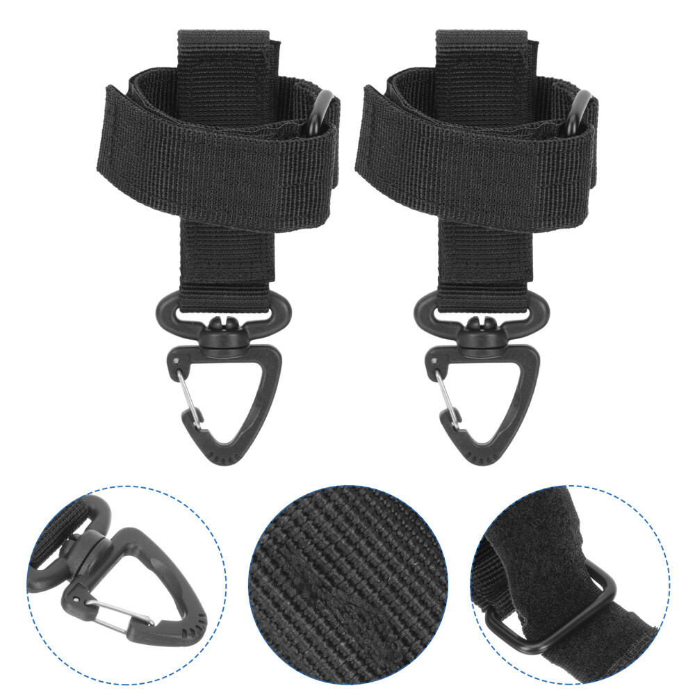 2Pcs Glove Storage Buckle Oxford Cloth Work Key Gear Mittens