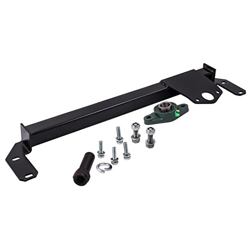 Steering Box Brace for 2003-2008 Dodge Ram 2500 3500 4WD 5.7L 5.9L 6.7L Black