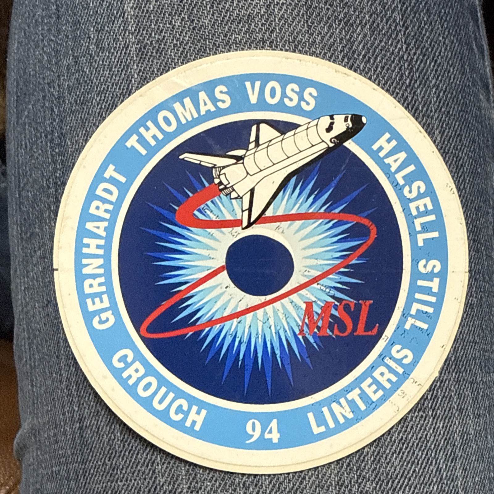 STS-94 Space Shuttle Mission Patch Vinyl Decal sticker
