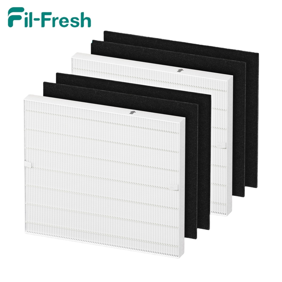 1/2/4-Pack Airmega AP-1512HH AP1512HH Filter Replacement for Coway Air Purifier