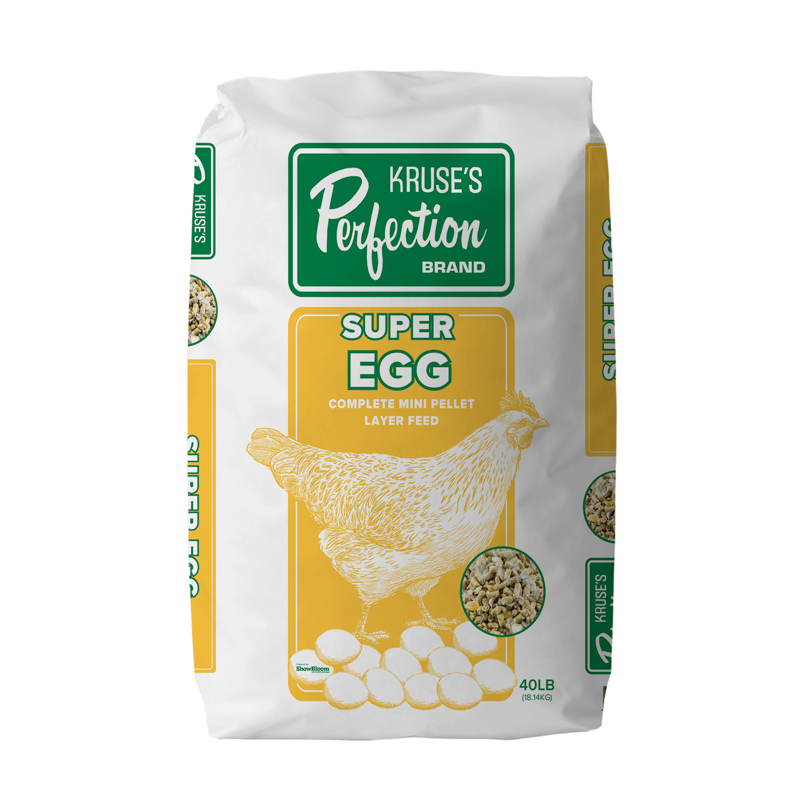 Super Egg Poultry Feed 40 lb Pellet with Yucca for Laying Hens