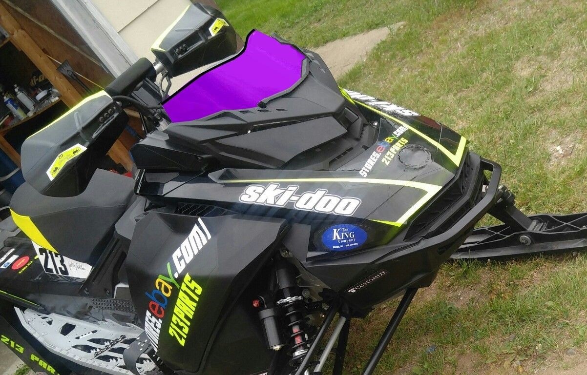 Low Purple Windshield Fits Ski-Doo Rev Gen 4 600 850 900 ~ 213 Parts