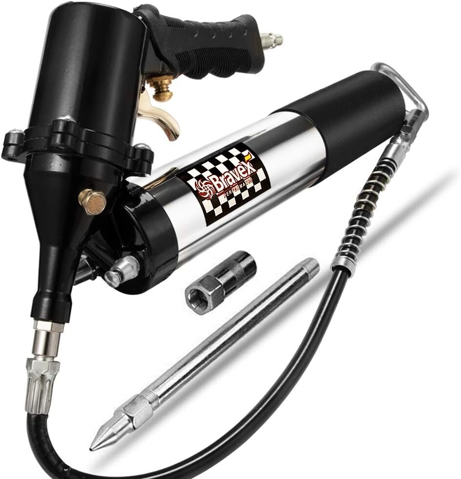 Pistola de engrase automática neumática profesional