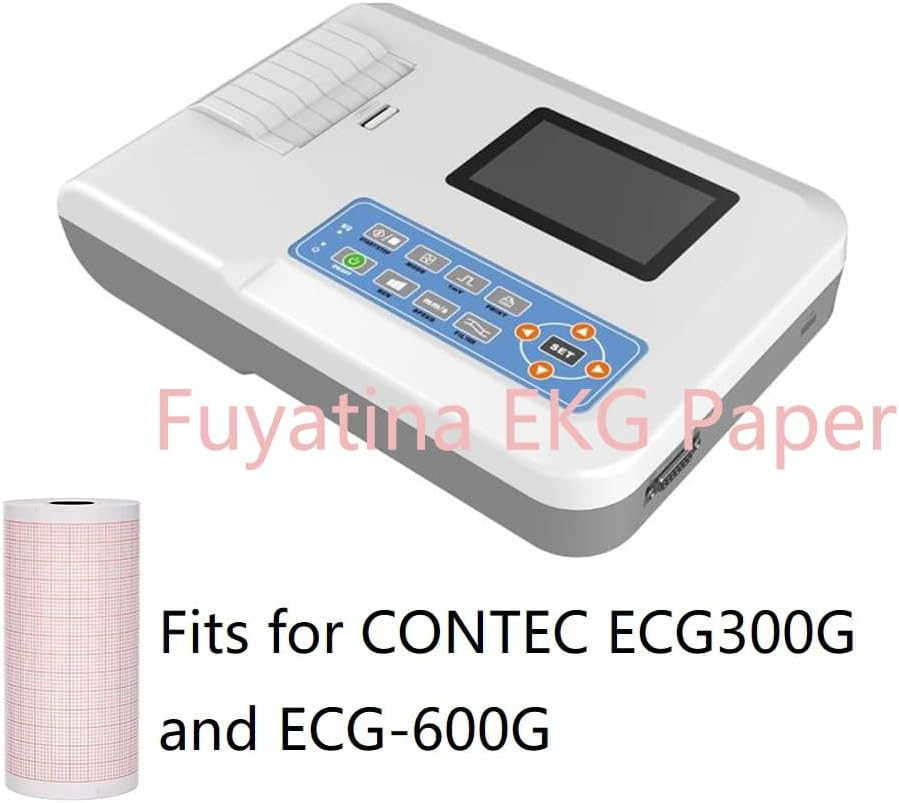 10 Rolls Premium ECG Paper EKG Paper for 3 Channel ECG Machine, Fits for Edan SE