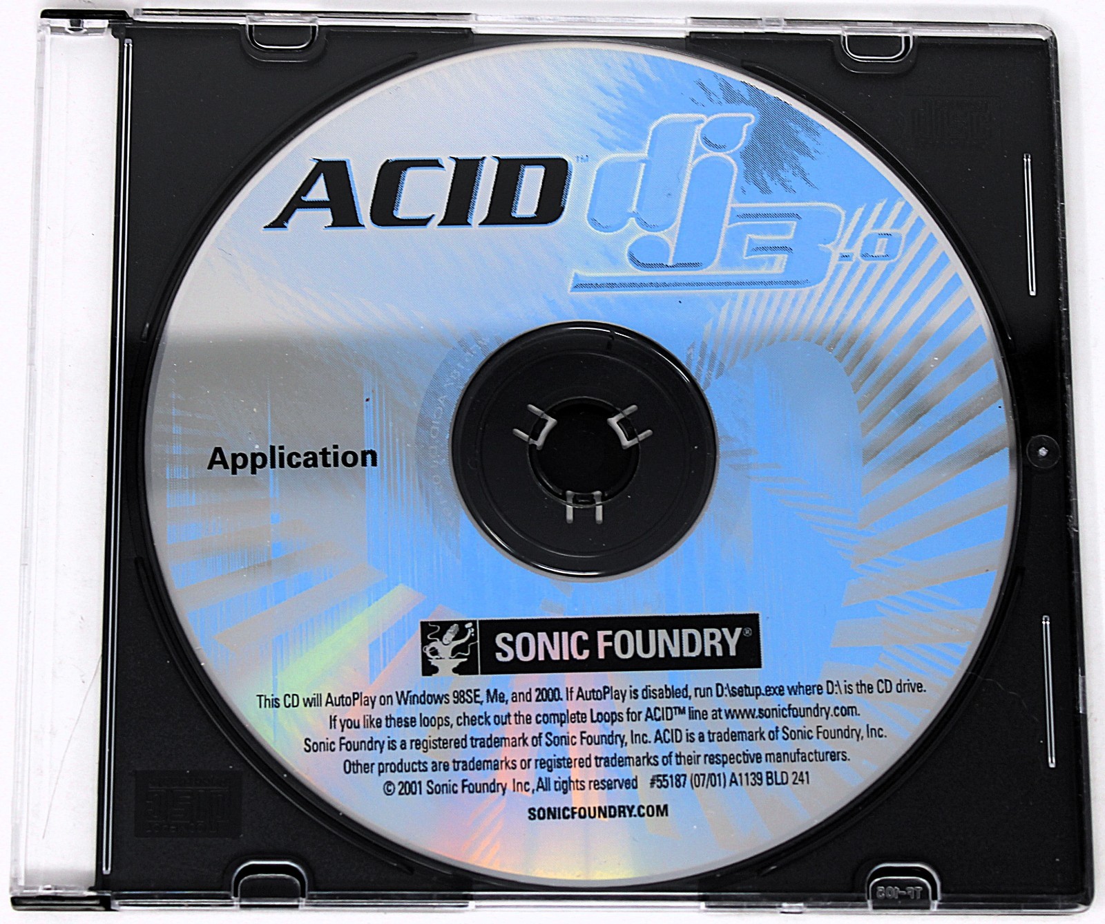 Sonic Foundry ACID DJ 3.0 Loops For Acid Sample/Sound Library/Sampling CD