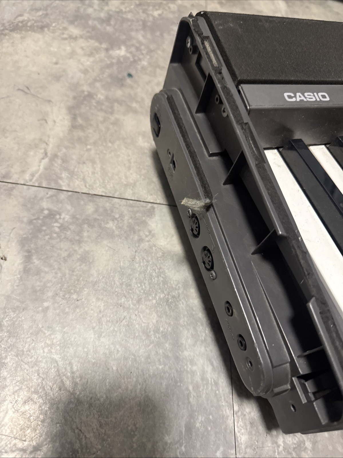 Casio PX-320 Keyboard Working For Parts Only