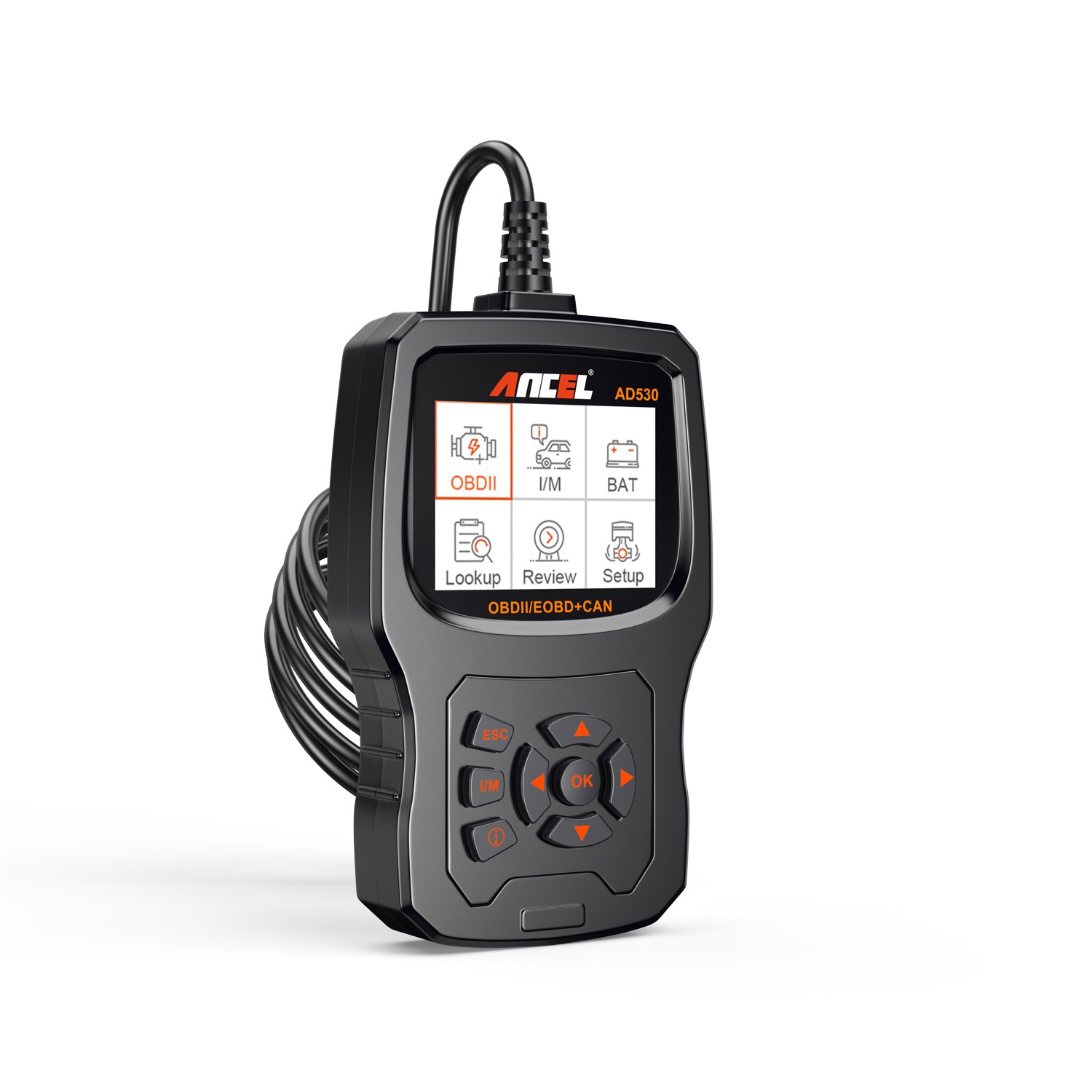 ANCEL AD530 OBD2 Scanner Diagnostic Tool Battery Test Engine Light Code Reader