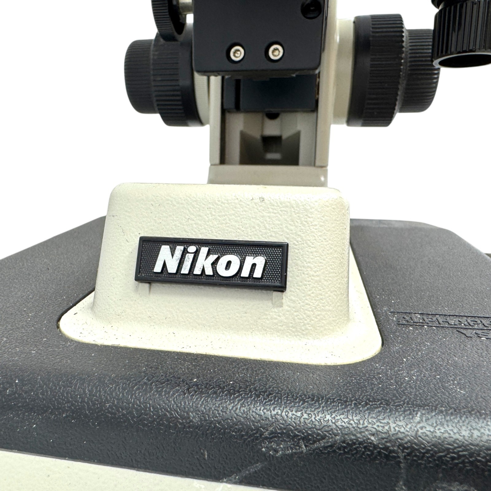 Nikon Alphaphot-2 YS2-T Microscope Stand Base Light Works FOR PARTS/REPAIR