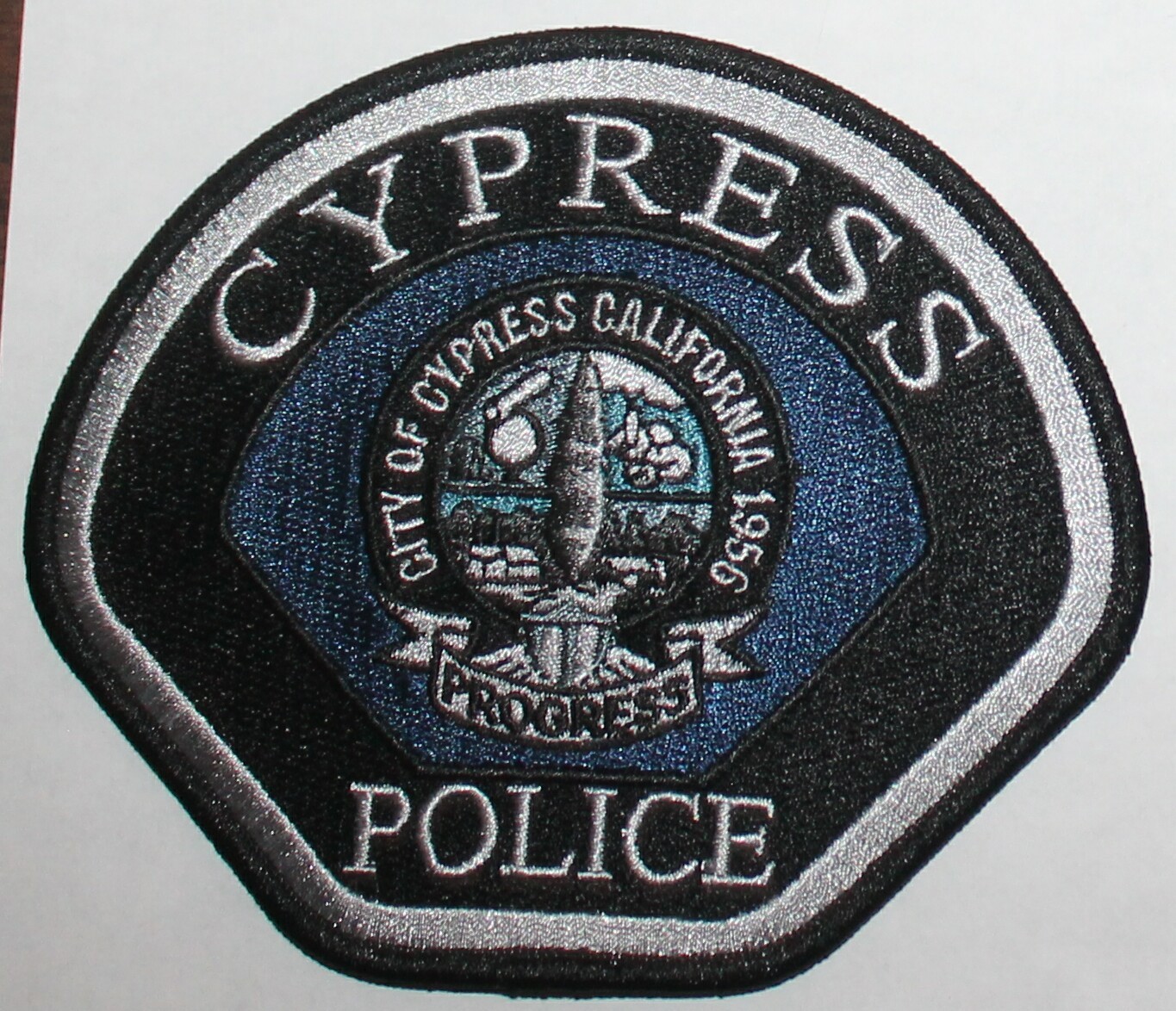 CYPRESS POLICE Orange County California OC PD patch