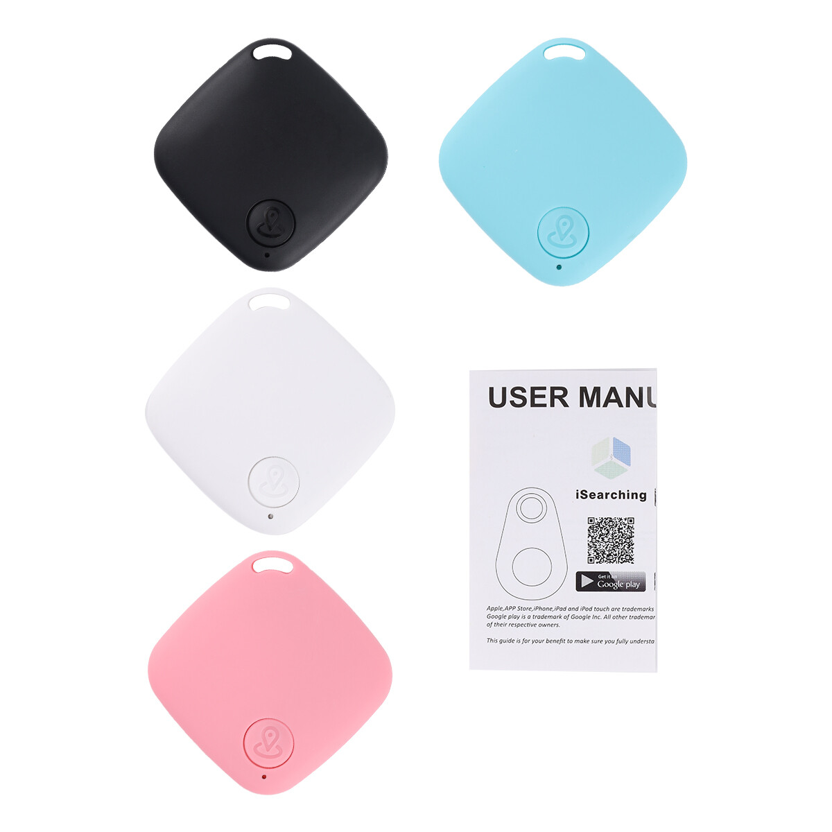 (4 Pack) Tile GPS Tracker Wireless Bluetooth Anti-Lost Wallet Key Pet Finder NEW
