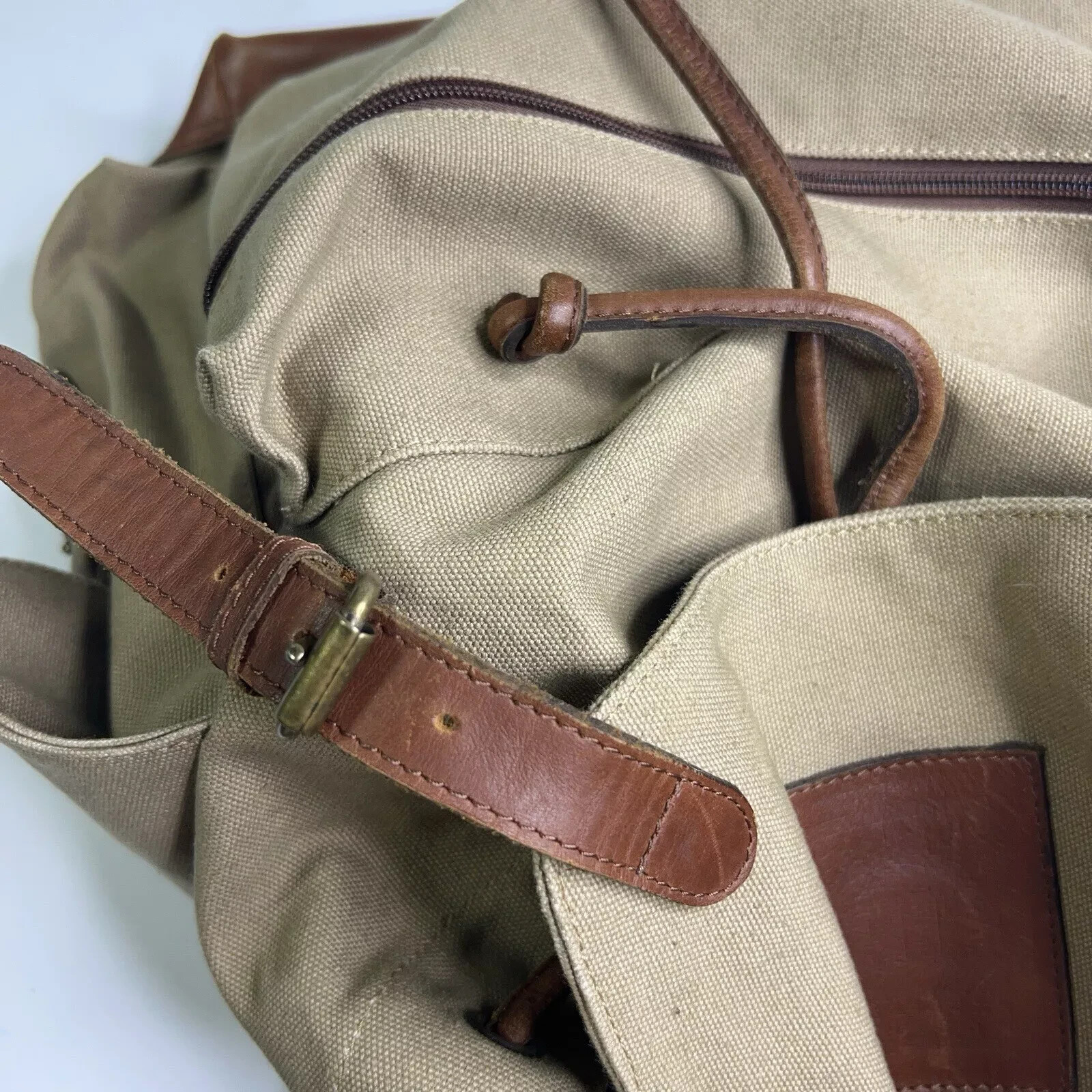 Ellington Backpack Canvas And Leather