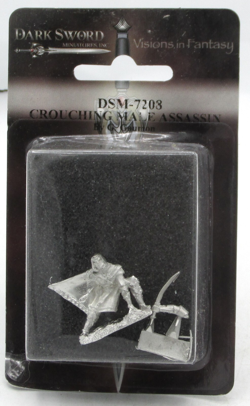 Dark Sword DSM-7208 Crouching Male Assassin (Visons in Fantasy) Rogue Warrior