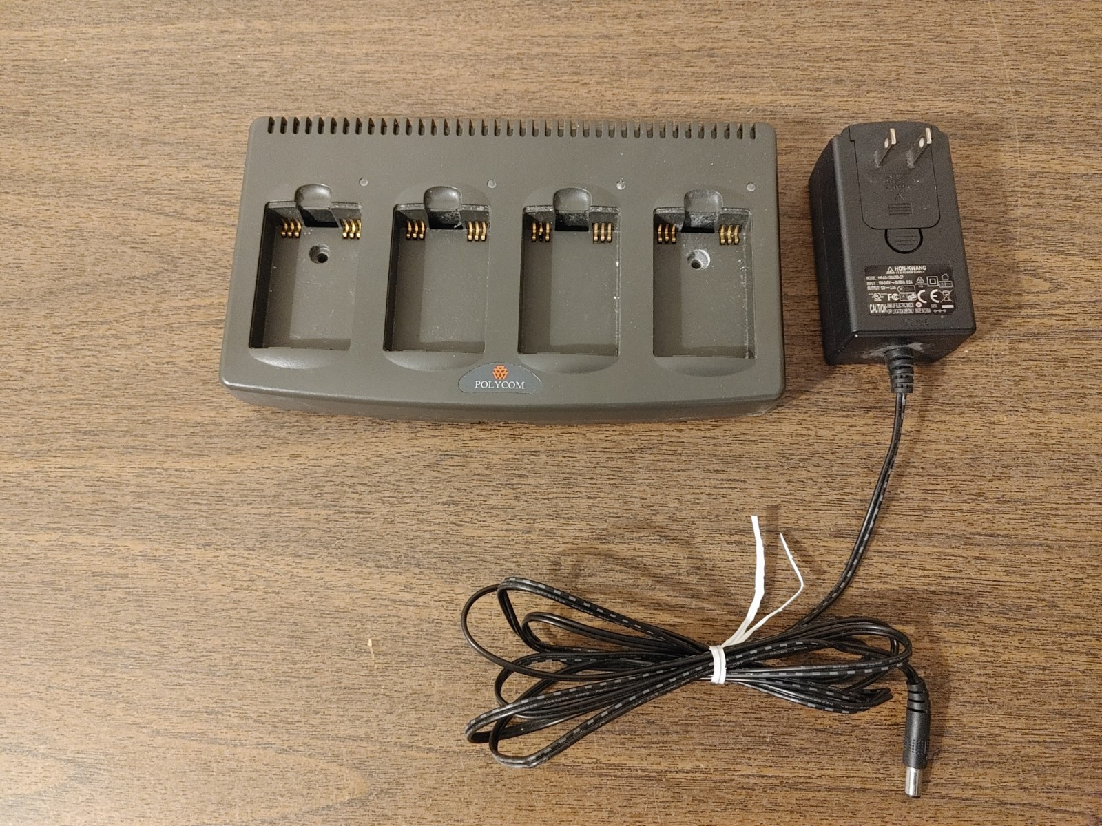 Polycom Quad Charger With Power Cord - PCQ1850