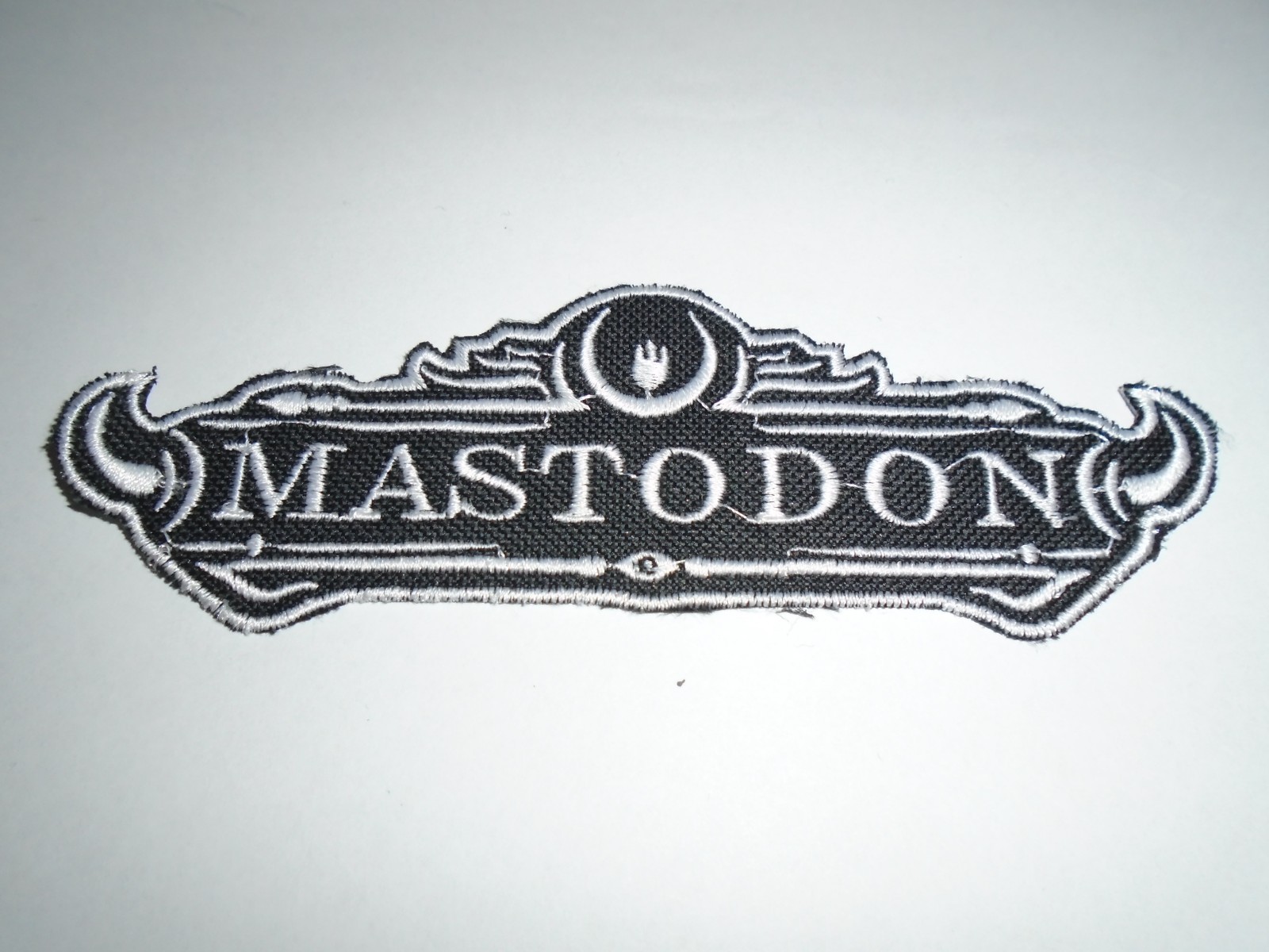MASTODON IRON ON EMBROIDERED PATCH