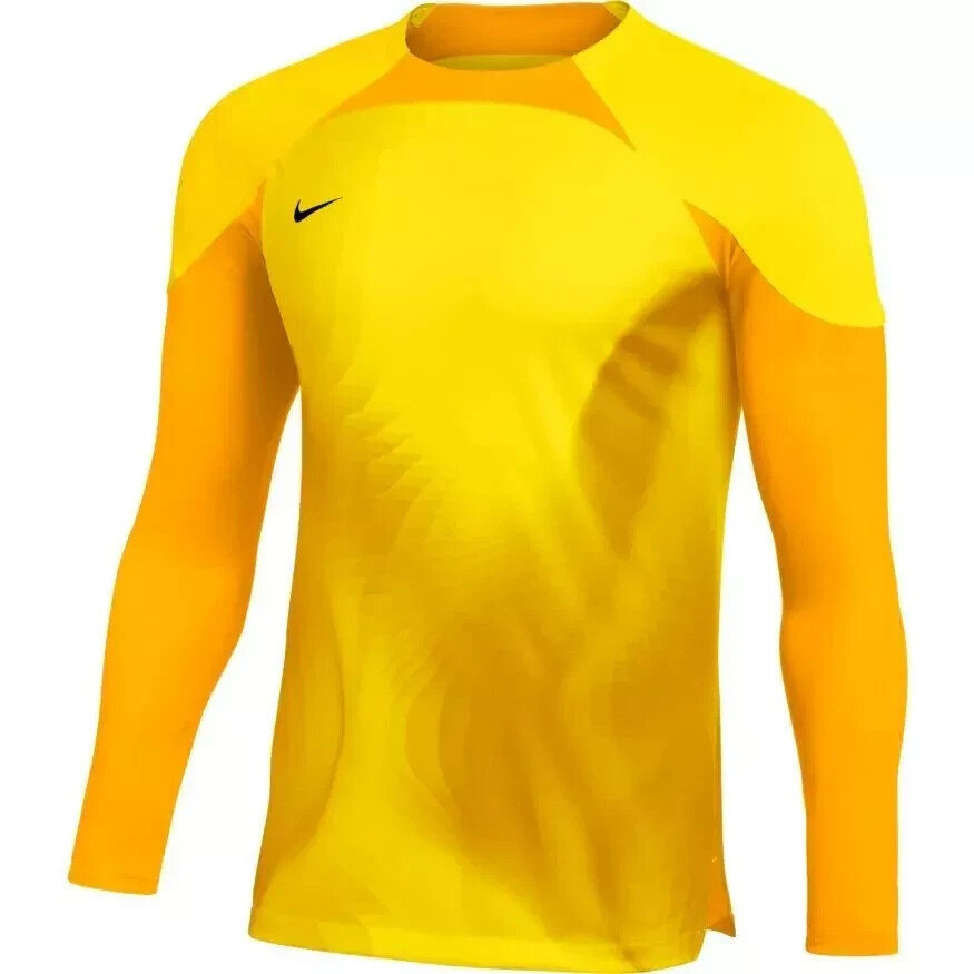NWT Nike Dri-Fit yellow Gardien IV Soccer Jersey Men's S DH7977-719 Slim New $82