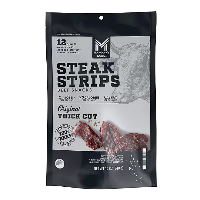 Member's Mark Beef Steak Strips 12 oz. (FREE SHIPPING)