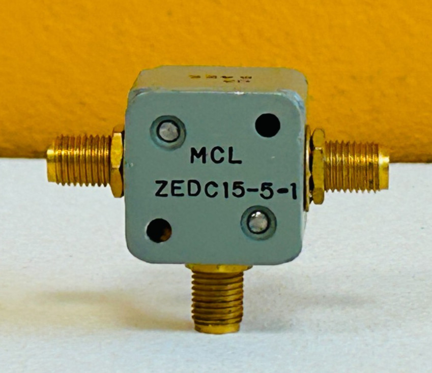 Mini-Circuits ZEDC15-5-1  1-1000 MHz, 15 dB, SMA, Directional Coupler. Tested!