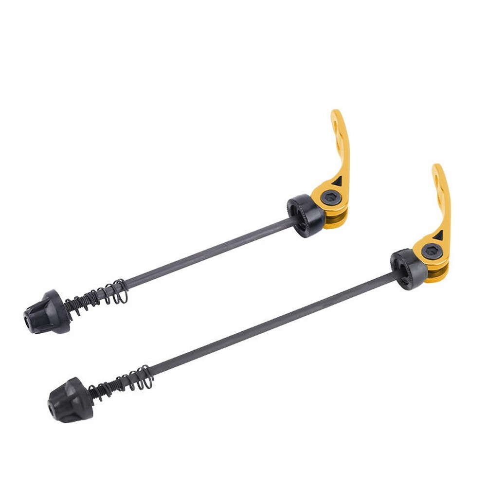 Pair of Anodised Bike Bicycle MTB Coloured Quick Release Skewers 100/135mm