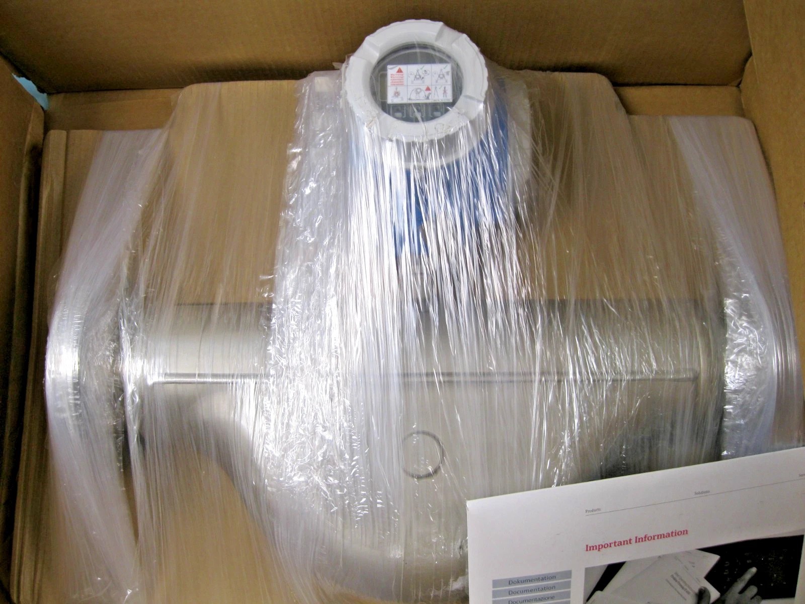 3" 150# Endress Hauser 8E3B80 Promass E300 Flowmeter NEW P10