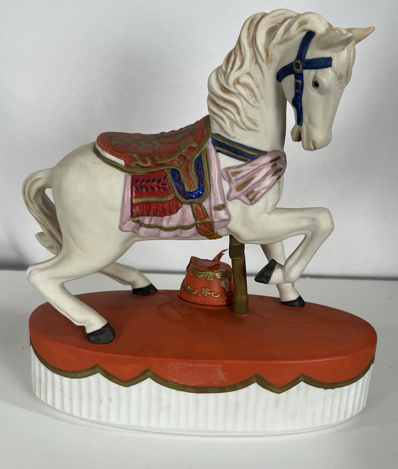 Vintage 1978 Cyrus Noble Decanter Horse- Collector's Bottle Haas Brothers